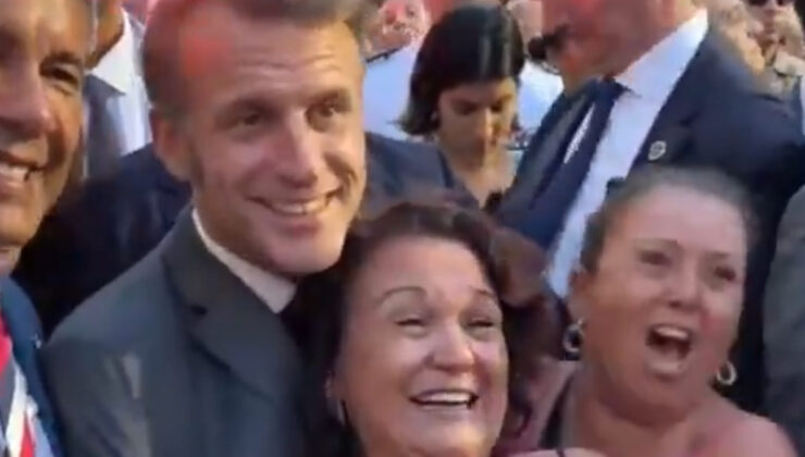 Kadınların Macron’a olan sevgisi