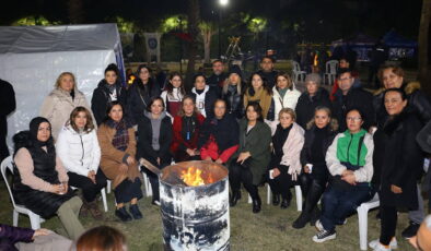 Karabağlar Belediye Başkanı, kadına şiddete karşı 24 saat ‘nöbet’ tutacak