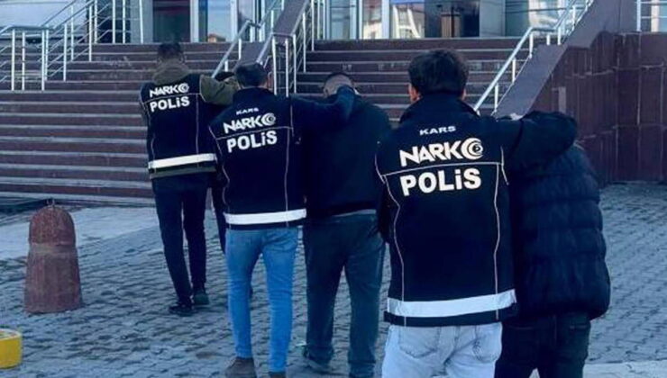 Kars’ta ‘torbacı’ operasyonu: 2 tutuklama