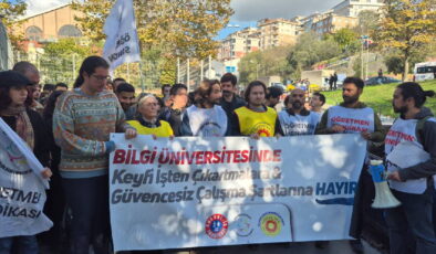 Kayyum atanmıştı… Bilgi Üniversitesi öğretim üyelerinden haksız işten çıkarmalara tepki!