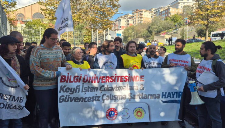 Kayyum atanmıştı… Bilgi Üniversitesi öğretim üyelerinden haksız işten çıkarmalara tepki!