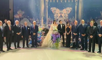 Kılıçdaroğlu, Yıldırım, Soylu, İnce… Çırağan Sarayı’ndaki düğün siyasetçileri bir araya getirdi