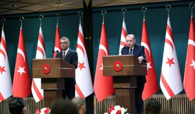 KKTC’nin yeni Cumhurbaşkanı Ankara’da: Türkiye’den ‘iki devletli çözüm’ vurgusu
