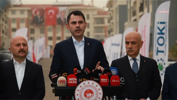 Konut teslimi öncesi sert söylem: Kurum, deprem politikalarına yönelik eleştirileri hedef aldı