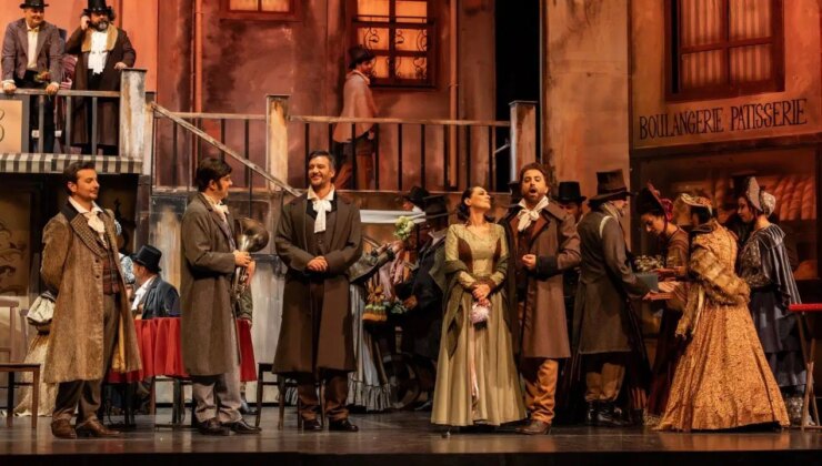 ‘La Boheme’ eserinin prömiyeri AKM’de gerçekleştirildi