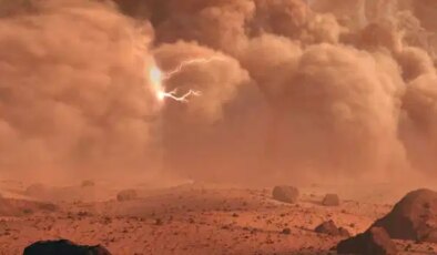 Mars’ta ilk kez gök gürültüsü kaydedildi