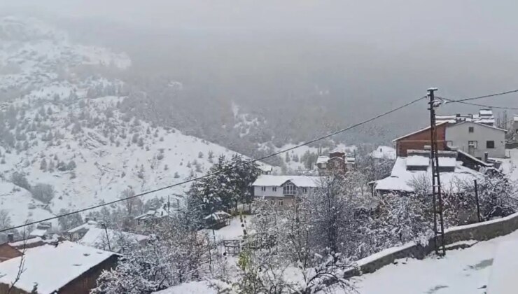 Meteoroloji sarı kodla uyarmıştı… Sivas, beyaza büründü!