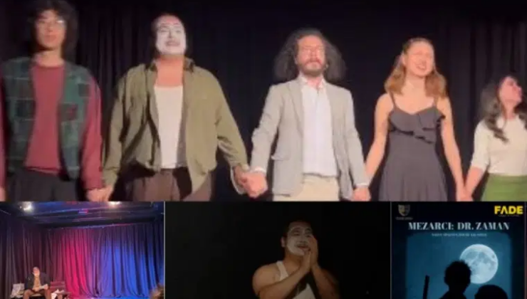 Mezarcı Tiyatro Oyunu Prömiyer Yaptı