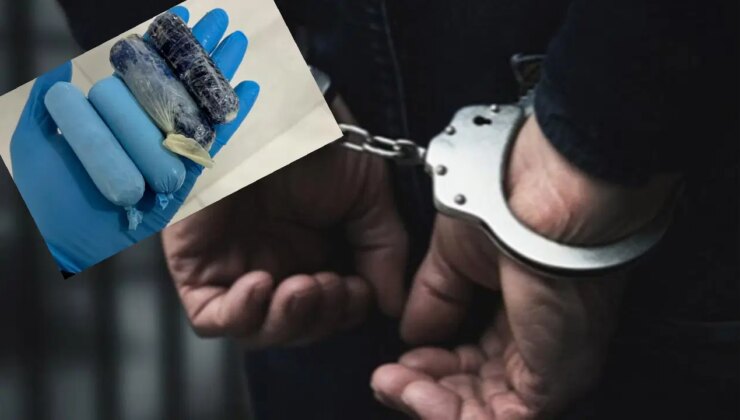 Muayene sonucu vücudunda 140 gram uyuşturucu çıktı, tutuklandı