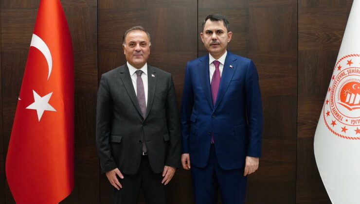 Murat Kurum, İBB Başkanvekili Nuri Aslan ile bir araya geldi