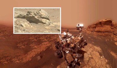 NASA şaşkın: Mars’ta ‘gizemli’ kaya bulundu