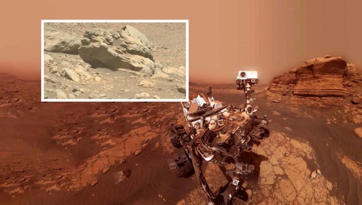 NASA şaşkın: Mars’ta ‘gizemli’ kaya bulundu