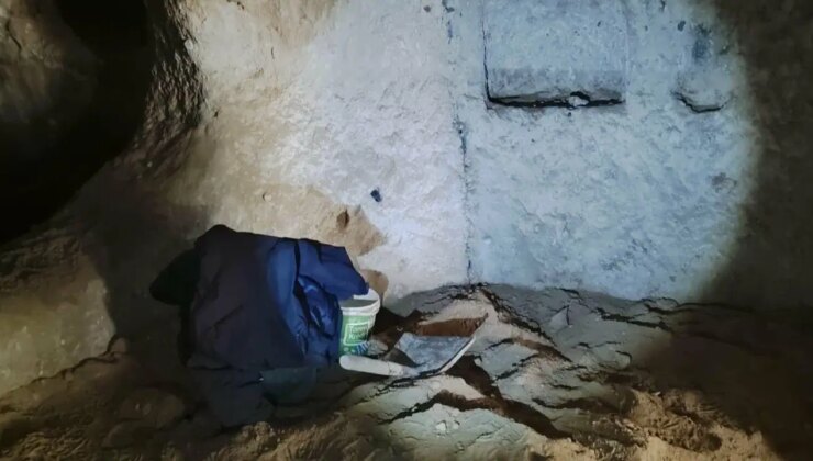 Nevşehir’de izinsiz kazı yapan 2 kişi yakalandı