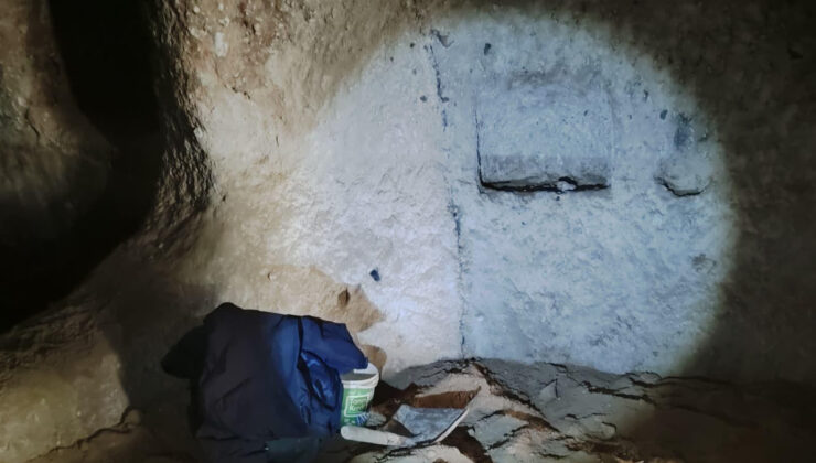 Nevşehir’de kaçak kazıda yeraltı şehri ortaya çıktı