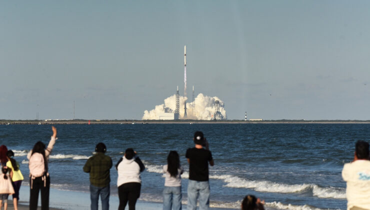 New Glenn roketin Mars görevi için uzaya fırlatıldı