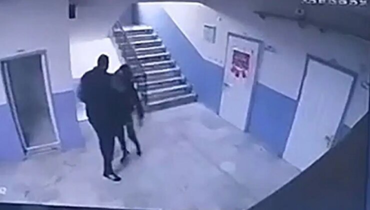 Okulda skandal görüntüler ortaya çıktı: Müdür, otizmli öğrenciyi merdivenlerden aşağıya attı!