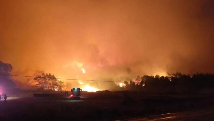 Ordu’da çıkan yangın ormanlık alana sıçradı