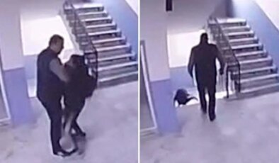 Otizmli öğrenciyi merdivenlerden iten okul müdürü hakkında yeni gelişme!
