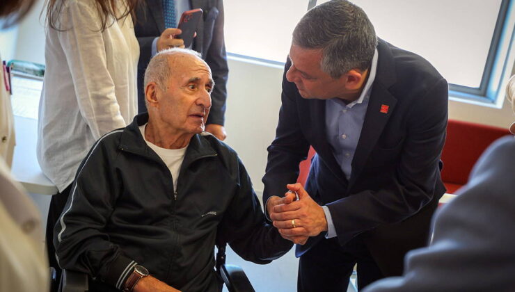 Özgür Özel’den, Hikmet Çetin’e ziyaret