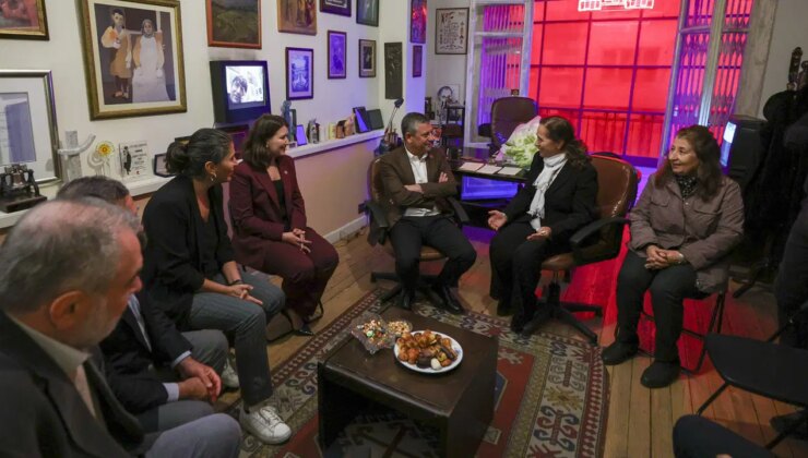 Özgür Özel’den Hrant Dink’in ailesine ziyaret