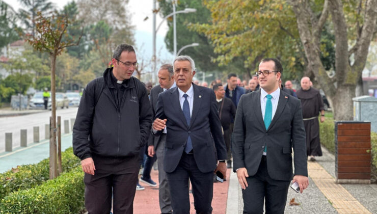 Papa Leo’nun Türkiye ziyareti öncesi Vatikan heyeti İznik’e geldi