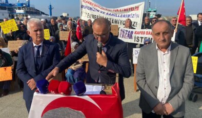 Pazarlı balıkçılarından mahkemenin ÇED olumlu kararına tepki: Mücadeleden bir adım geri atmayacağız