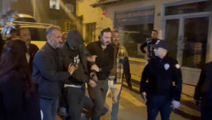 Polisten kaçarken apartman boşluğuna atladı!