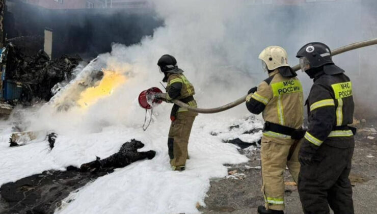 Rusya’daki Dağıstan bölgesinde helikopter düştü: 4 kişi öldü