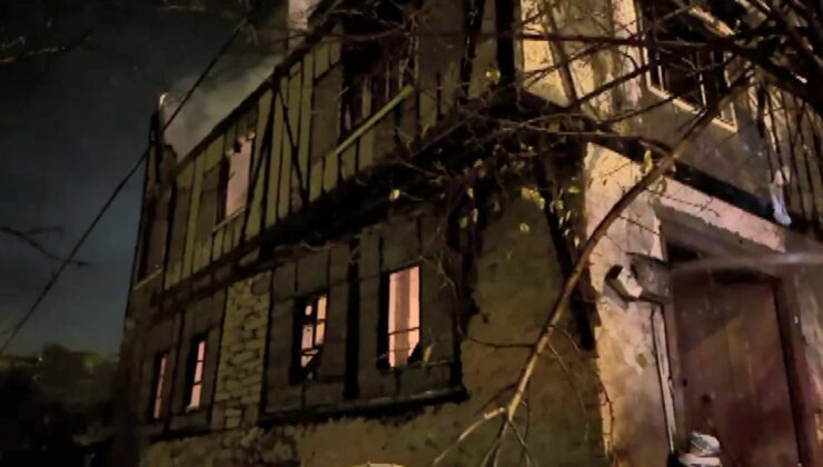 Safranbolu’da tarihi konak yandı!