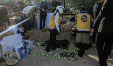 Şam kırsalında yeni toplu mezar bulundu