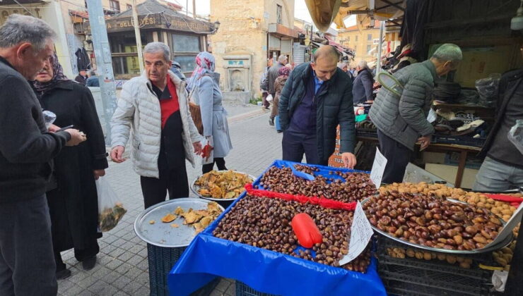 Simav’ın coğrafi işaretli lezzeti tezgahlarda yerini aldı: Kilosu 200 TL