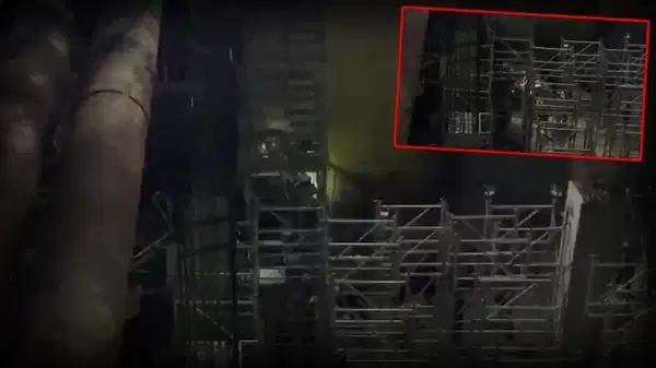 Son dakika… Beyoğlu’nda metro inşaatında iskele çöktü: Yaralılar var…