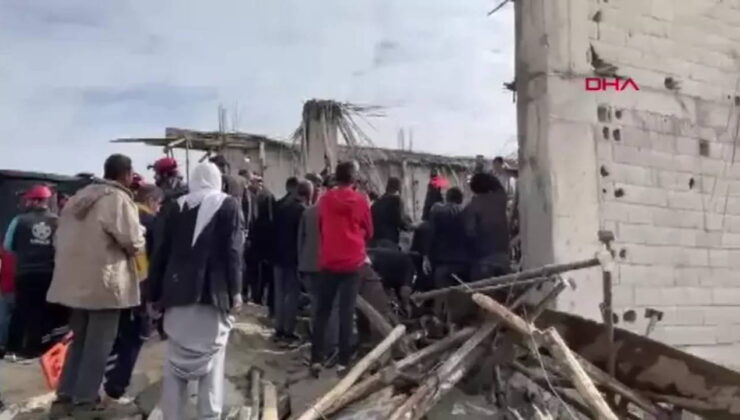 Son Dakika… Şanlıurfa’da inşaatta çökme: İşçiler göçük altında kaldı!