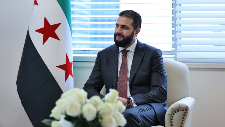 Suriye Cumhurbaşkanı Şara, ABD’ye gitti: Beyaz Saray’a ziyaret gerçekleştirecek