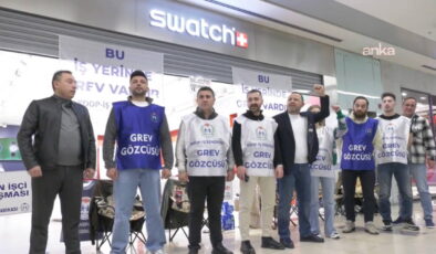 Swatch işçileri grevde: Avrupa’daki ücretlerin dörtte birini bie alamıyorlar!
