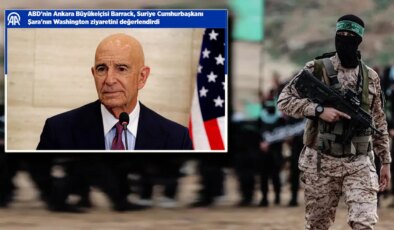 Tom Barrack konuştu, AA sansürledi: ‘Suriye, Hamas’a karşı mücadelede bize yardım edecek…’