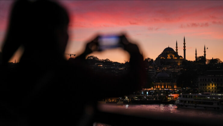 Türkiye ekimde 5 milyon 683 bin 717 yabancı ziyaretçiyi ağırladı