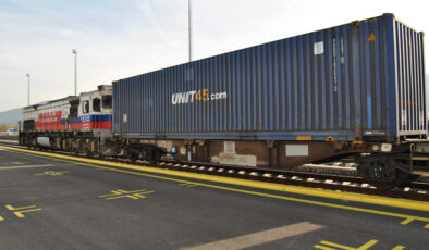Türkiye’nin ilk özel intermodal terminali Railport’tan ilk tren çıktı