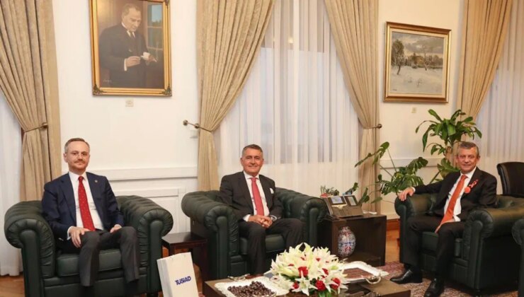 TÜSİAD’dan CHP Genel Başkanı Özgür Özel’e ziyaret