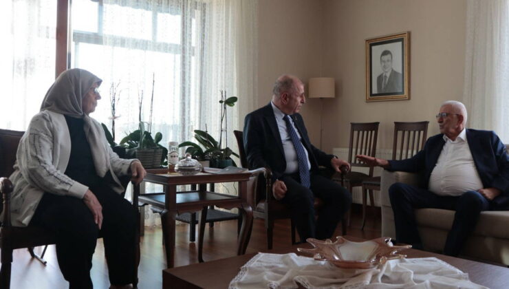 Ümit Özdağ’dan İmamoğlu’nun anne ve babasına ziyaret