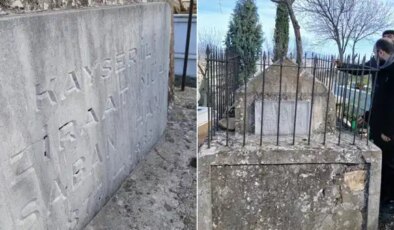 Ünlü şairin babasının mezarı Bilecik’te bulundu