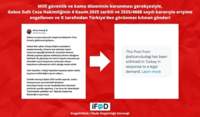 X’ten Gazeteci Alican Uludağ’ın ‘Gebze’de çöken bina’ paylaşımı erişim engeli