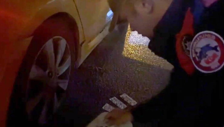 Yakayı ele verdi: Polisten kaçan taksiden ‘uyuşturucu’ çıktı