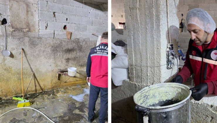Yoğurt ve peynir imalathanesinde mide bulandıran görüntüler: Duvarlar da kazanlar da küf tutmuş!
