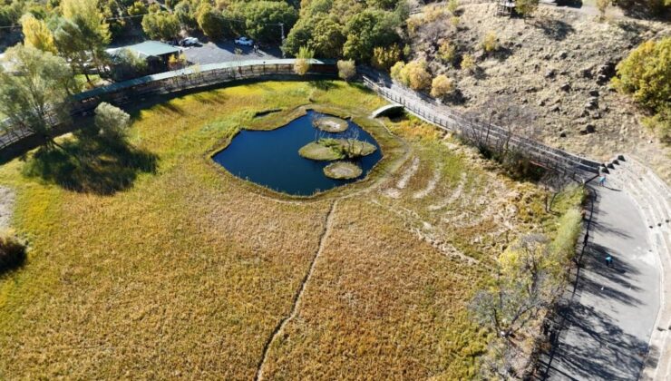 Yüzen Adalar sonbaharda kartpostallık görüntüler sunuyor