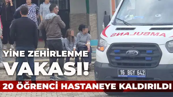 Zehirlenme vakaları devam ediyor… Şnitzel ve makarna yiyen 20 öğrenci hastaneye kaldırıldı!