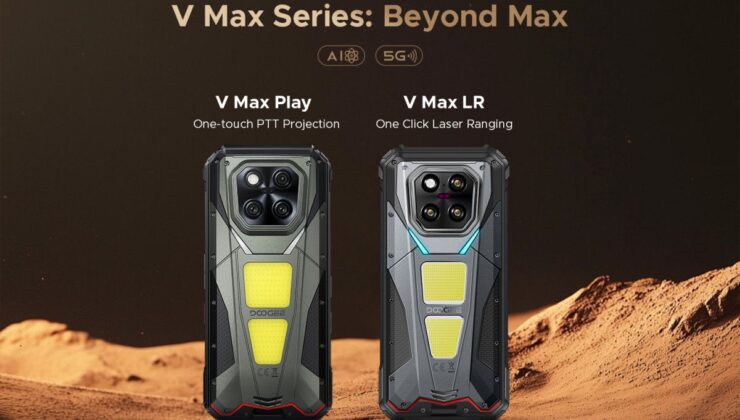 20.500 mAh dev bataryalı telefon: DOOGEE V MAX LR