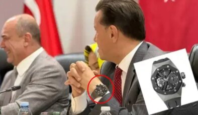 3+1 daireyi kolunda taşıdı… AKP’li vekil Nebi Hatipoğlu bütçe görüşmelerine 9.2 milyonluk saatiyle katıldı!