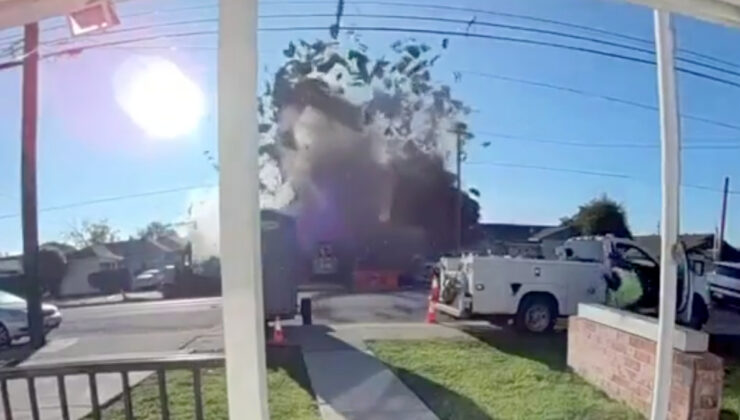 ABD’de bir ev havaya uçtu: 6 yaralı