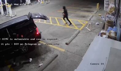 ABD’de çalıntı araçla hırsızlık: Market ATM’sini yerinden söktüler